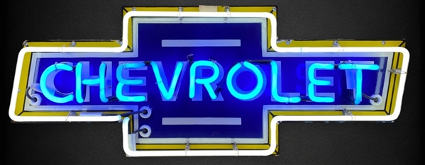 Chevrolet Bow Tie Custom Neon Sign