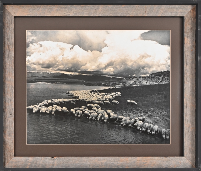 Charles Belden Pitchfork Ranch Wyoming Original Photo