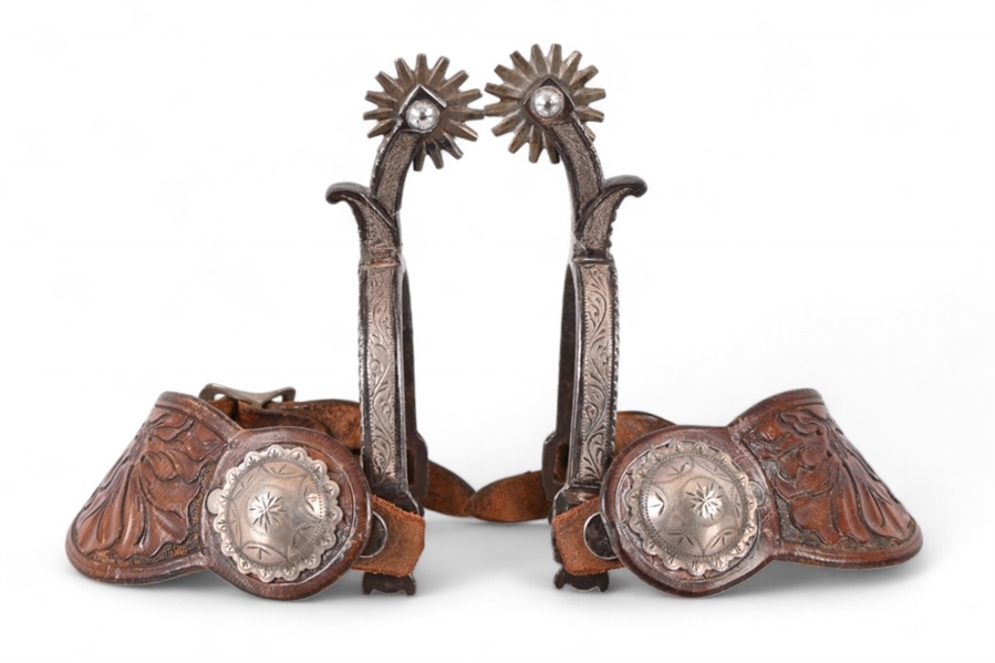 AB Buermann Double Mounted Spurs