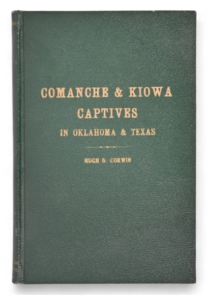 Comanche & Kiowa Captives In Oklahoma & Texas