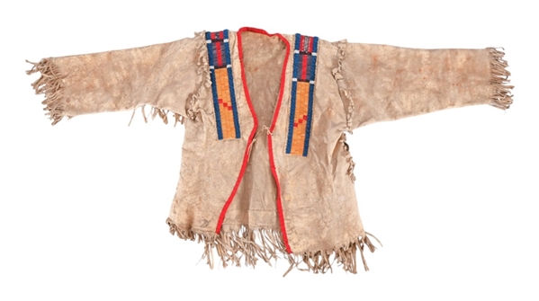 Rare Mandan Indian War Shirt