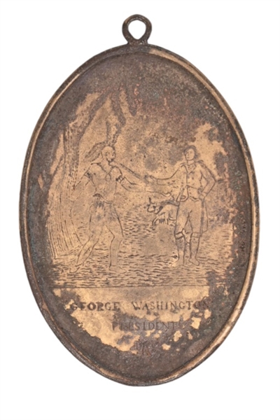 George Washington Indian Peace Medal