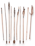 Collection of (10) Indian Handmade Arrows