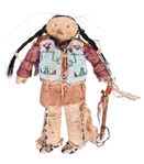 Central Plains Indian Warrior Doll