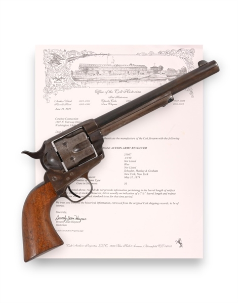 Colt 1873 SAA  New York Shipped .44-40 Revolver