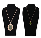 Two Canadian Jade Pendant Necklaces