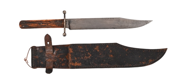 Bowie Knife with Horn Handle