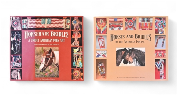 (2) Western Horse Bridle Collector Books