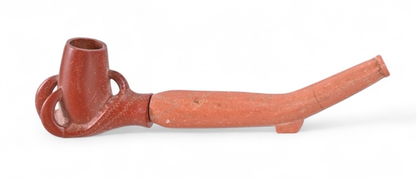 Indian Claw Head Ceremonial Pipe