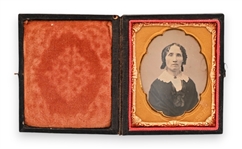 Mary Ann Maverick, Texas Pioneer Daguerreotype