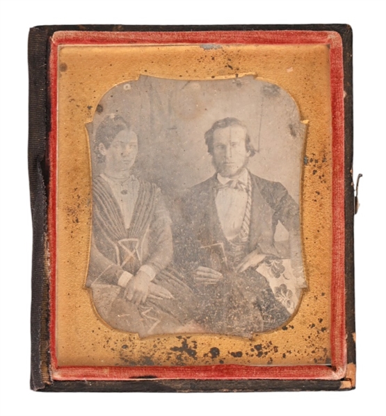 Samuel M. Maverick, Texas Pioneer Daguerreotype