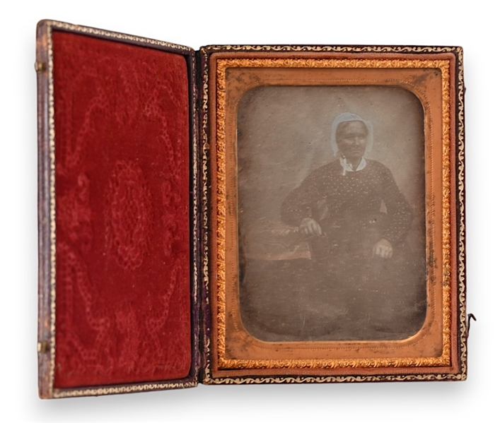 Eliza Calvert Hays Cased Daguerreotype Photograph