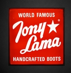 Tony Lama Boots Lighted Advertising Sign