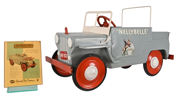 Roy Rogers Nellybelle Jeep Museum Pedal Car