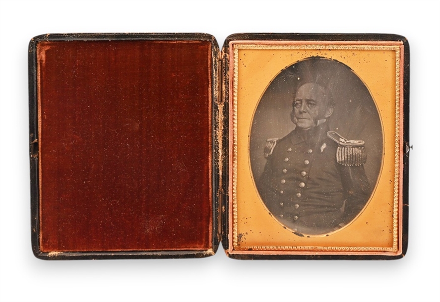 Capt. William Jameson USN Daguerreotype Photo