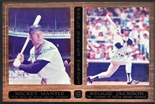 Signed Mickey Mantle & Reggie Jackson Photos