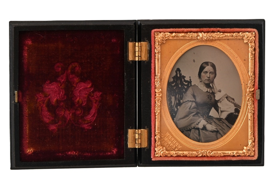 Mrs. B. Dela Barra, Daguerreotype California