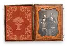 Daguerreotype Photo of Peralta Brothers California