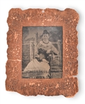 Large Tintype Photo of Betty Hays c.1883