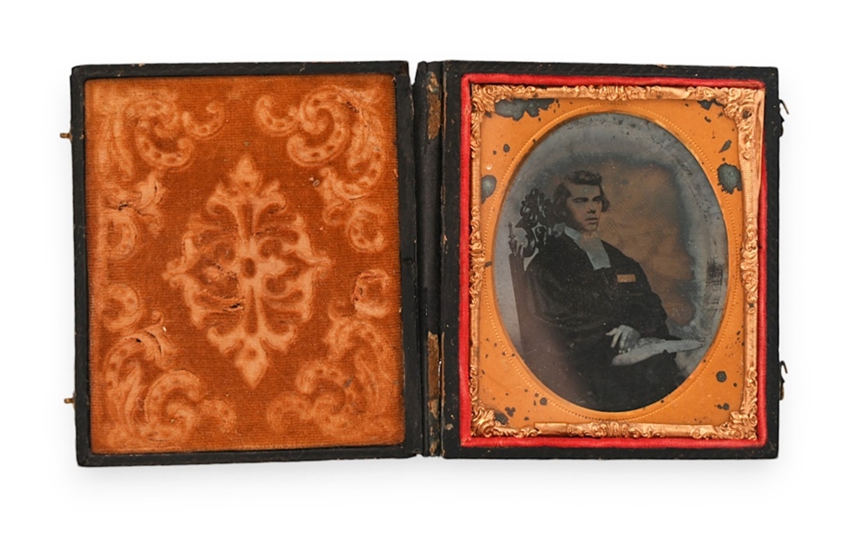 Reverend Benjamin Akerly, Cased Ambrotype c.1860