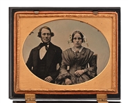 Unknown Couple, Daguerreotype c.1860-1870