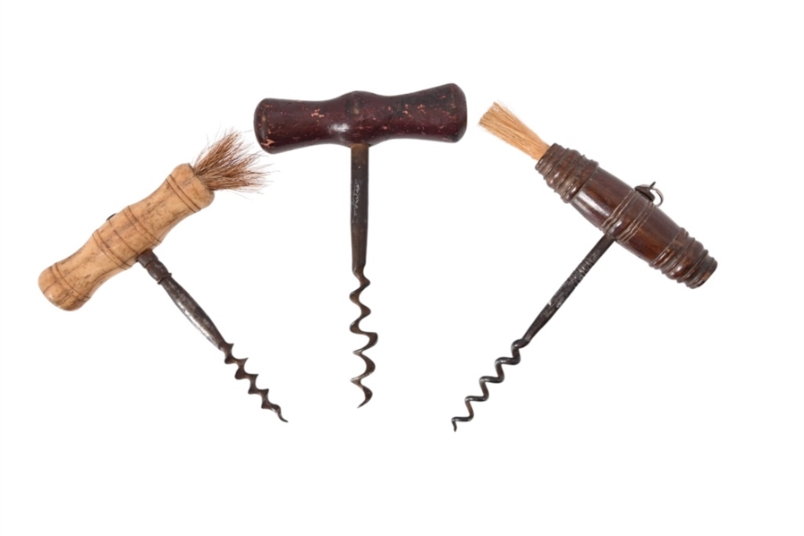 Collection of (3) Antique Cork Screws