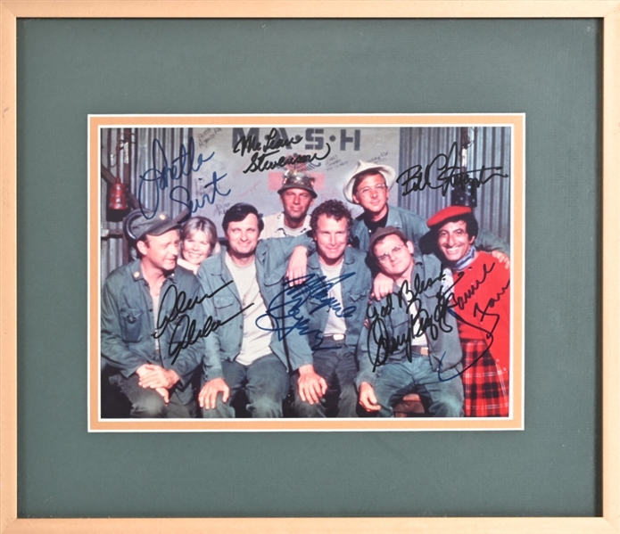 MASH Cast Signed Photo