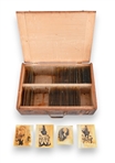 Collection of Antique Medical Glass Slides