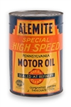 Alemite Special High Speed Motor Oil 5 Quart Can