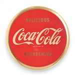 1950s Coca-Cola Celluloid Sign