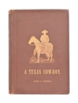 "A Texas Cow-Boy." by Charles A. Siringo 1886