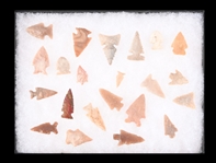 Collection Of Arrowheads (22)