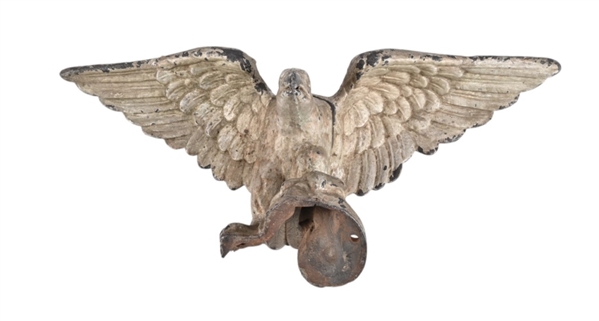 Antique Architectural Cast Iron Eagle