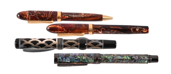 Collection of (4) Conklin Luxury Pens